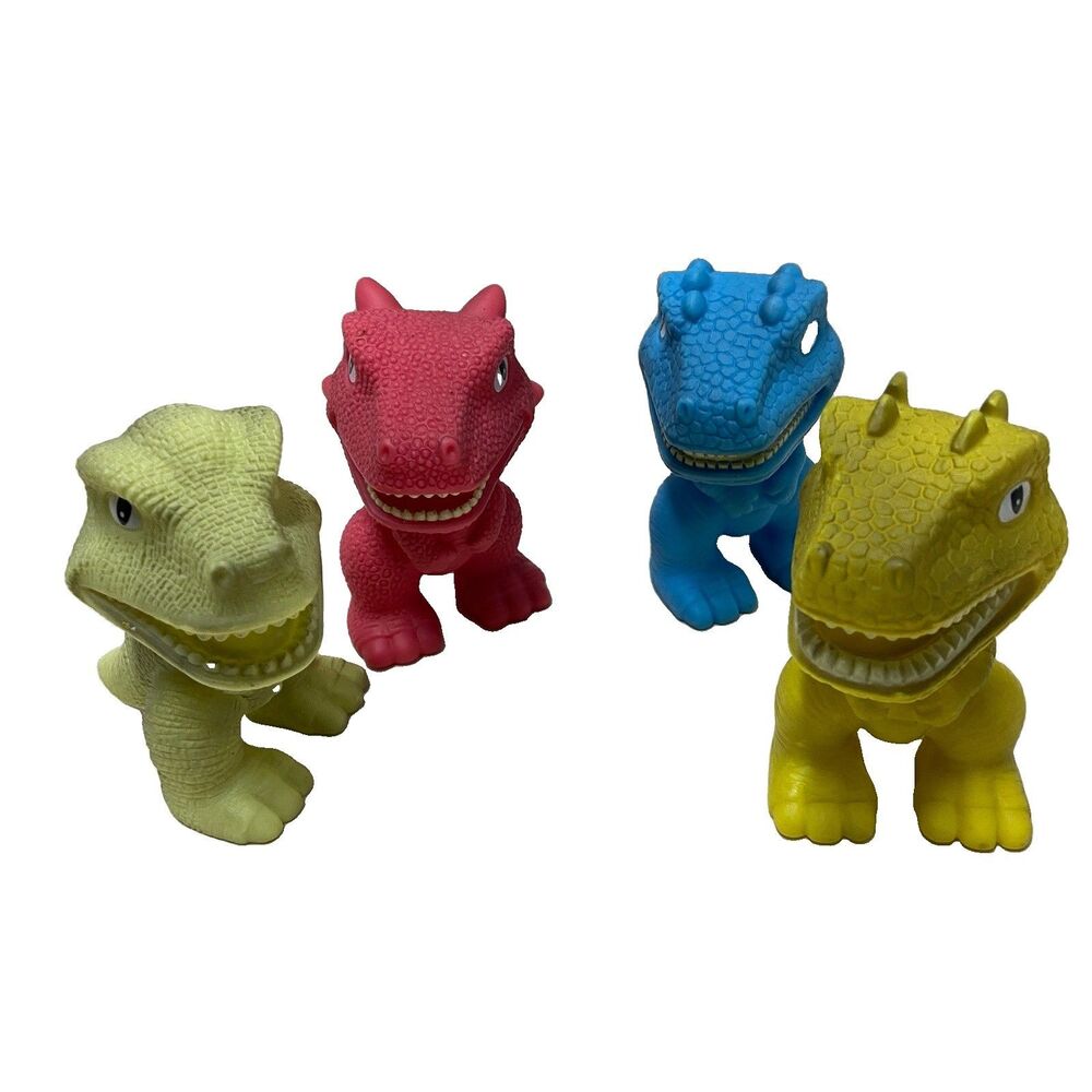 GI-GO Re-Evolution Dinosaur Toys Figures Lot Of  4